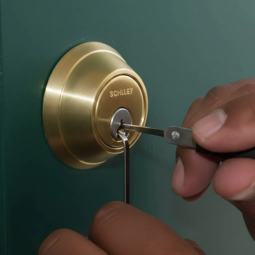 Apertura de una puerta