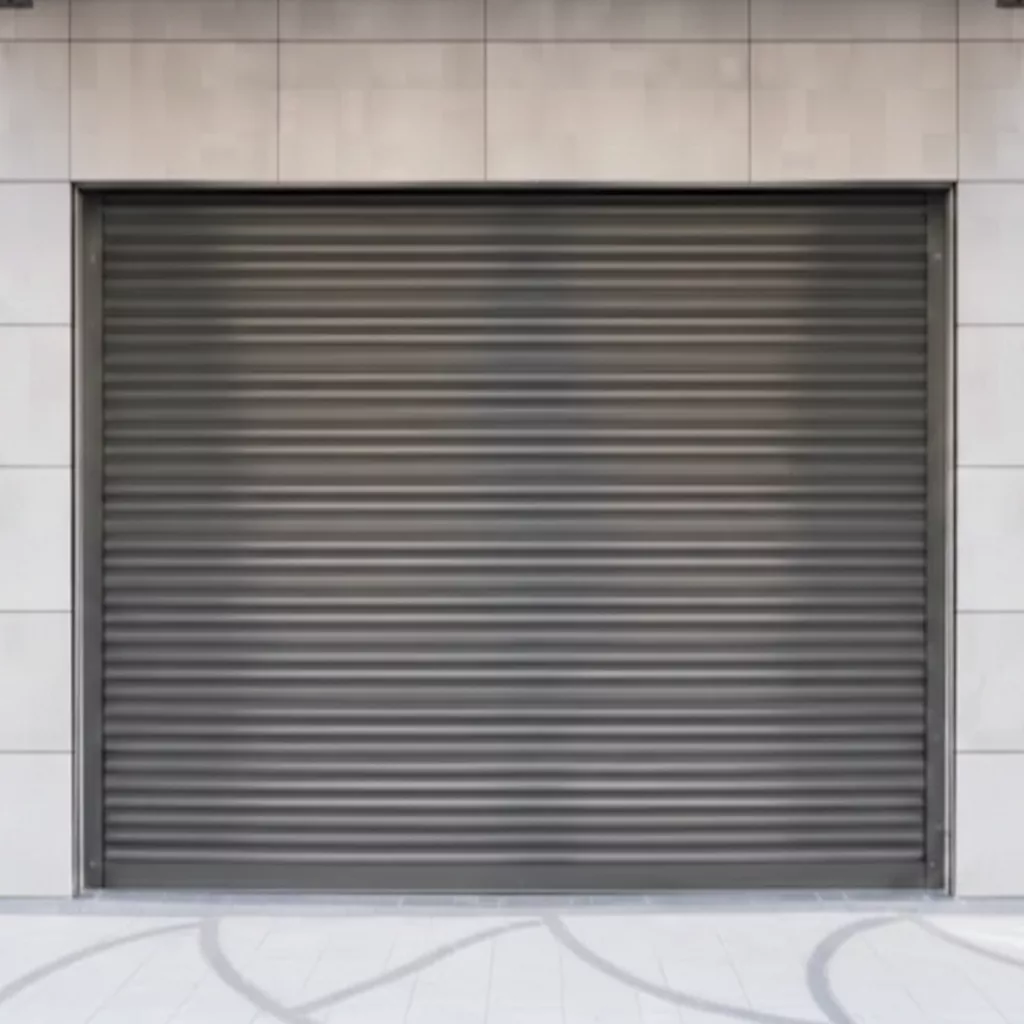 Persiana metálica de local comercial